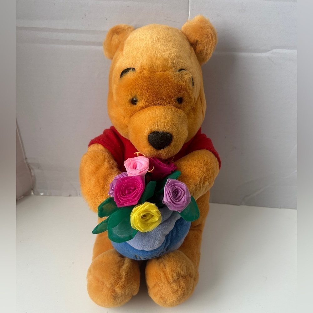 Disney FLOWER WINNIE THE POOH Plush
